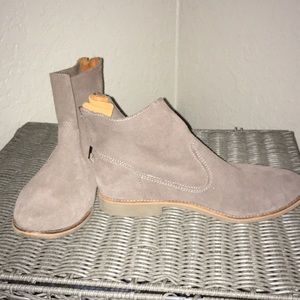 Suede Booties